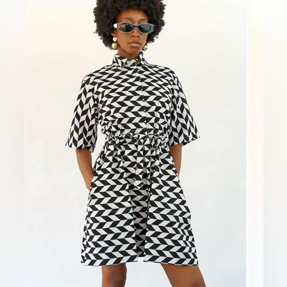 YEVU ice cream print drawstring dress XXL discontinued style - Picture 2 of 4